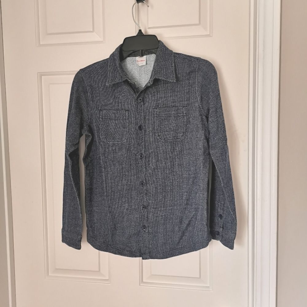 2/$40 Hanna Andersson boys button down shirt size 10